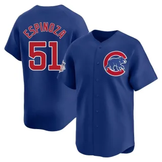 Men's Limited Royal Anderson Espinoza Chicago Cubs Alternate Jersey