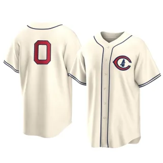 Men's Replica Cream Hunter Viets Chicago Cubs 2022 Field Of Dreams Jersey