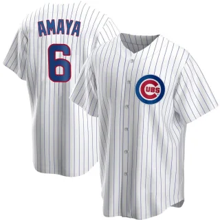 Miguel Amaya Chicago Cubs Men's Royal Roster Name & Number T-Shirt 